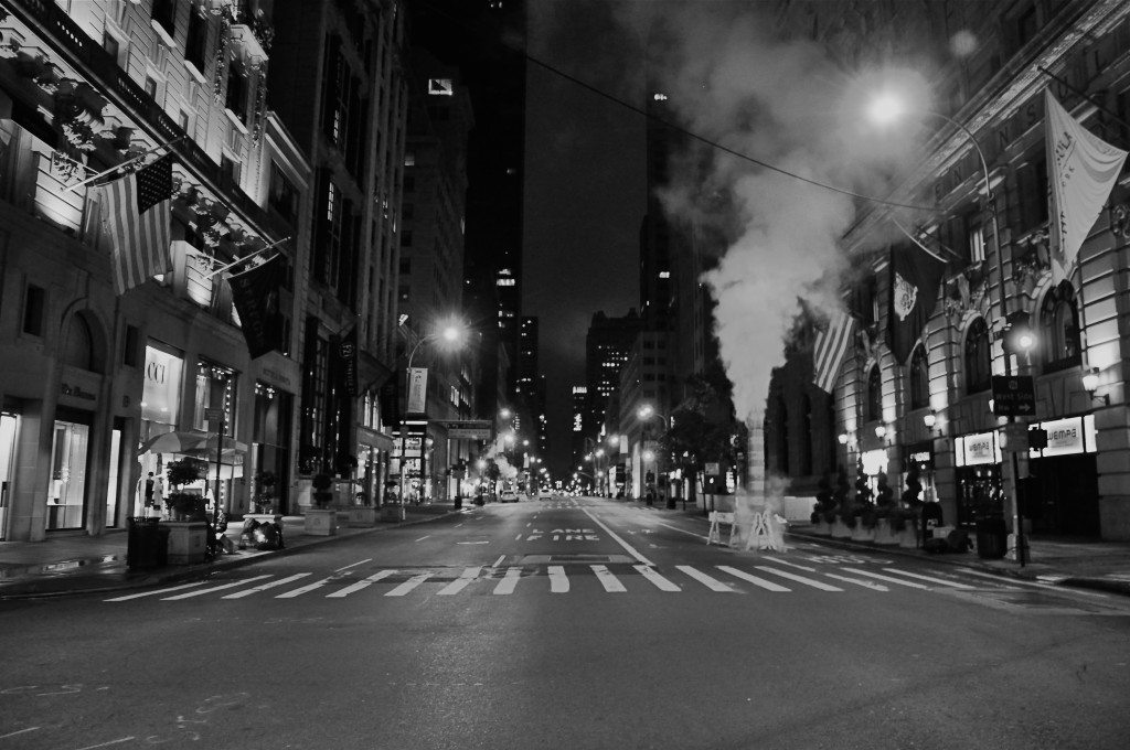Empty 5th Ave.