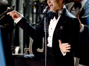 Justin Timberlake performs at the 2013 Grammy Awards (source: Grammys.com)