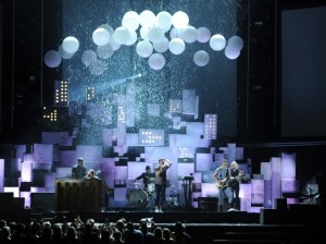 Fun. Performing Carry On (Source Grammys.com)