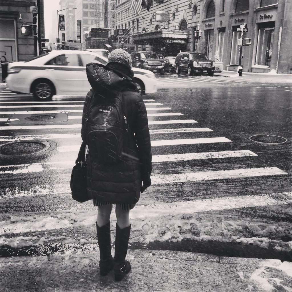 Waiting to Cross