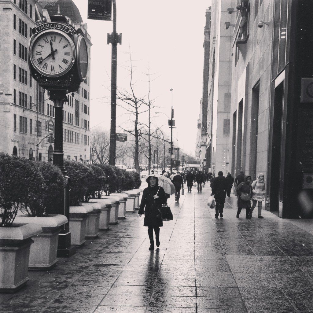 Rain on 5th Ave.