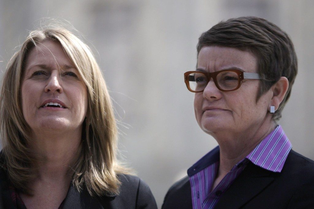 Hollingsworth v. Perry plaintiffs Sandra B. Stier and Kristin M. Perry (REUTERS/Jonathan Ernst) 