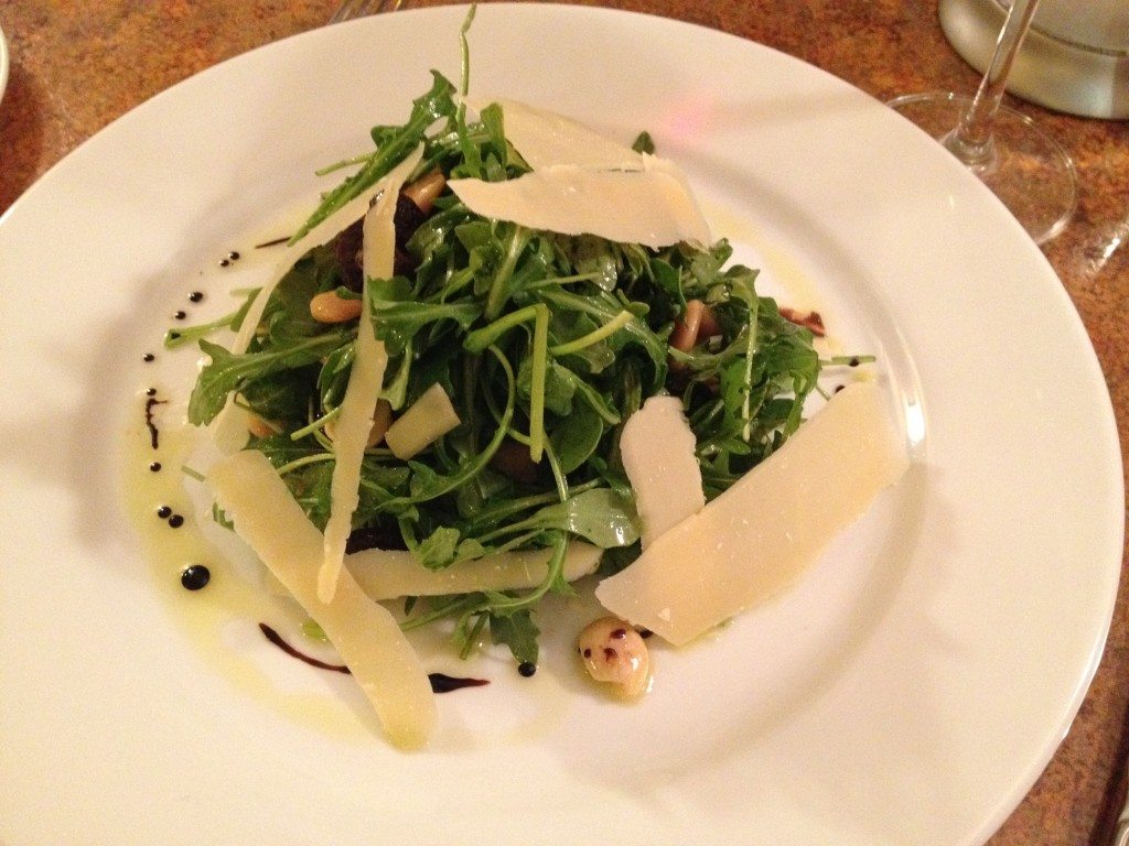 Muscat raisins, shaved Parmiggiano, Marcona almonds, Vin cotto