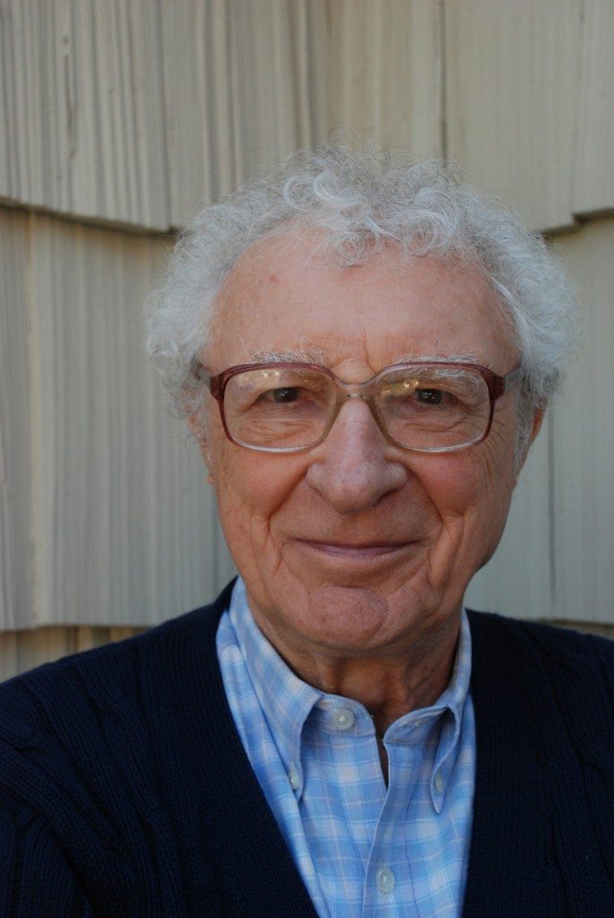 Legendary Lyricist Sheldon Harnick. Photo courtesy of Matthew Harnick 