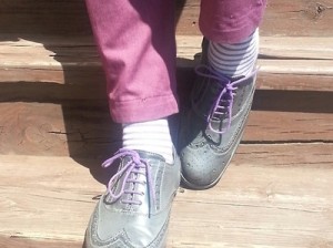 Purple Shoes