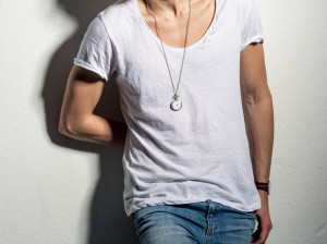 Deep Neck and Long Necklace