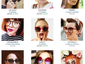 Giant Vintage Sunglasses