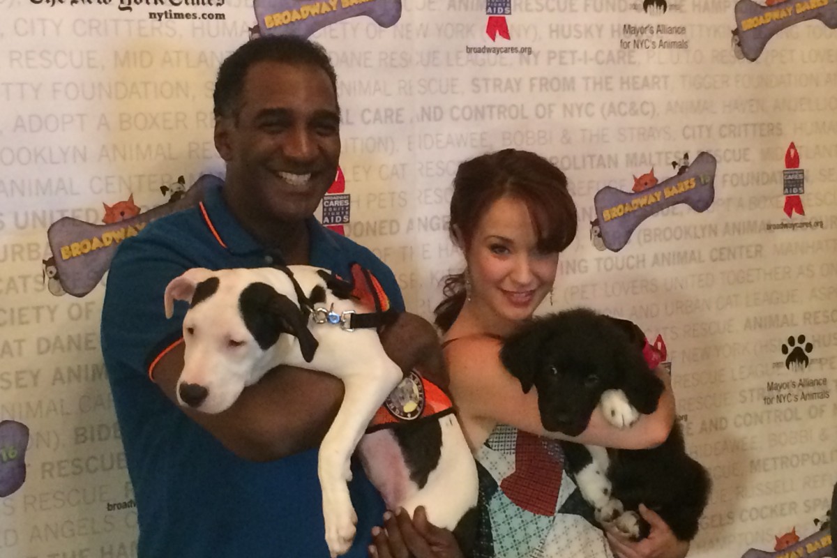Norm Lewis and Sierra Boggess. Phpto courtesy of Ryan Leeds 