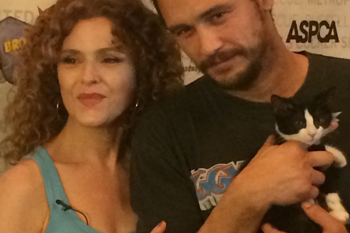 Bernadette Peters and James Franco. Photo courtesy of Ryan Leeds  