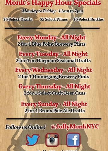 The Jolly Monk, Manhattan Digest