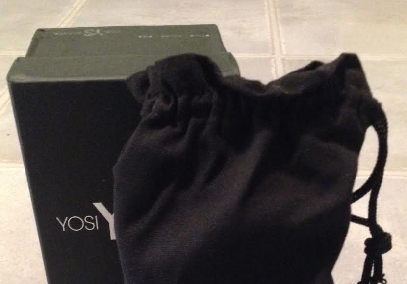 Flats folded in their dust bag.