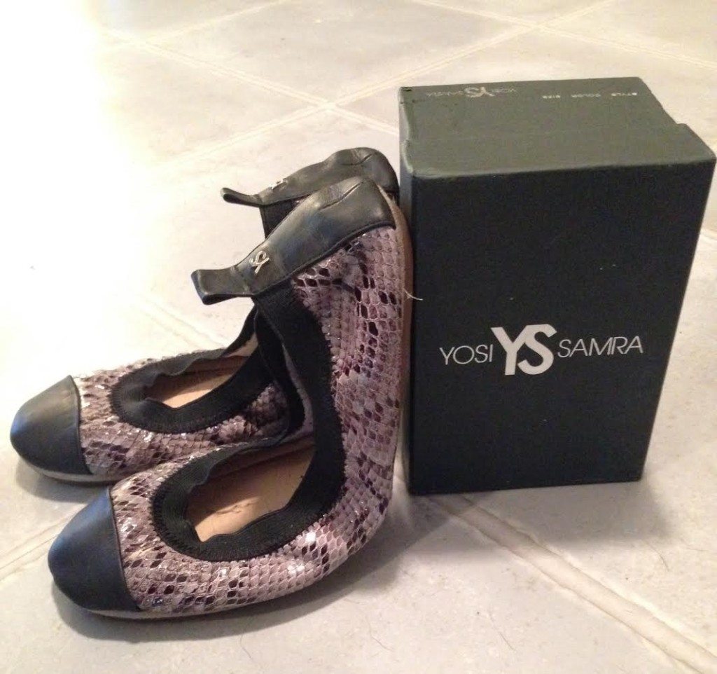 Flats, and the small shoe box.