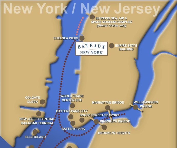Bateaux New York, Manhattan Digest