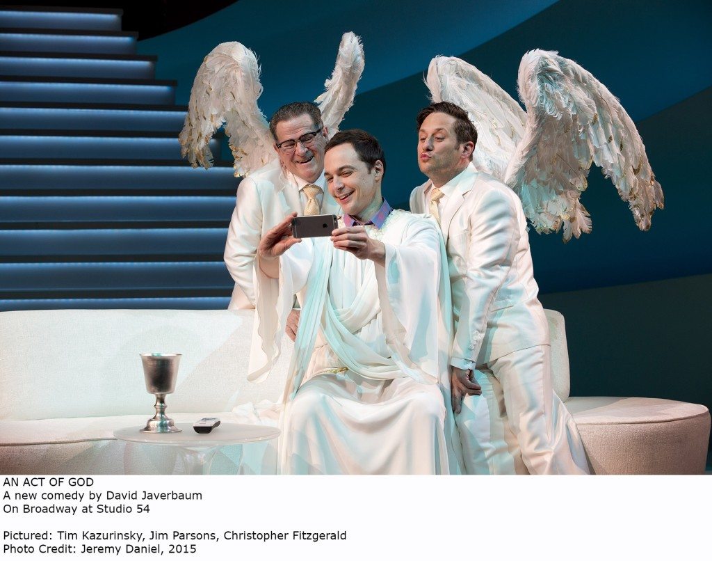 AOG - Jim Parsons, Tim Kazurinsky, Christopher Fitzgerald Selfie