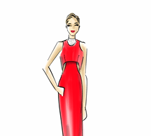 Jennifer Lawrence by Chic Sketch