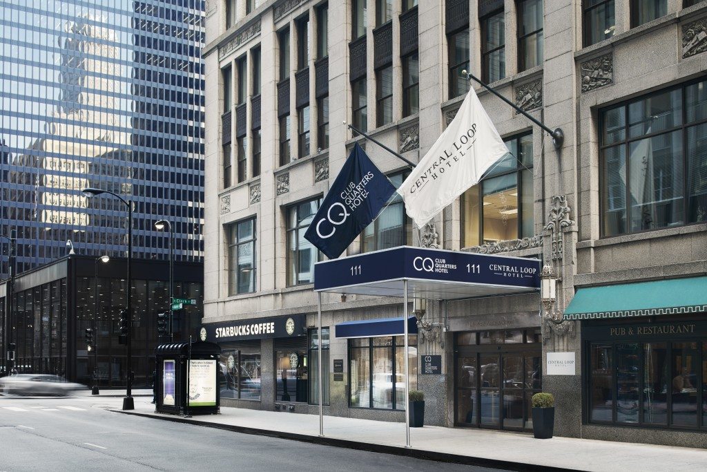 Exterior of Central Loop Hotel. Photo Courtesy of Lisa Piccirillo