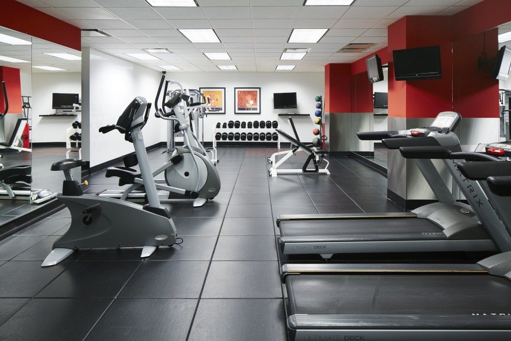 Fitness Center at Central Loop Hotel. Photo Courtesy of Lisa Piccirillo
