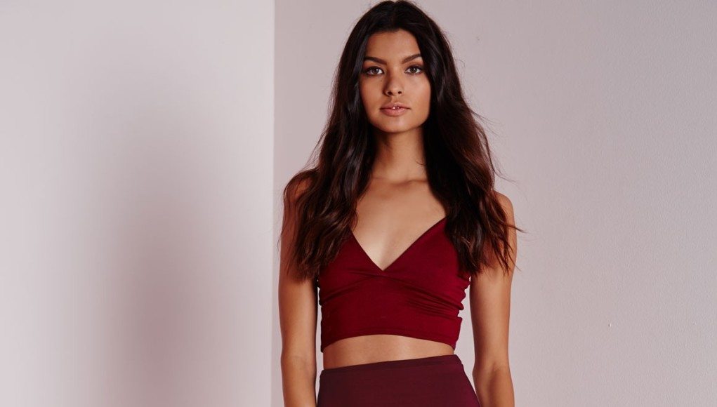 longline jersey midi skirt burgundy