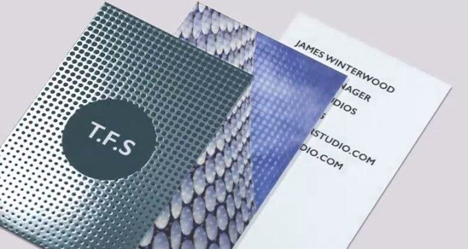 MOO Spot Gloss Business Cards