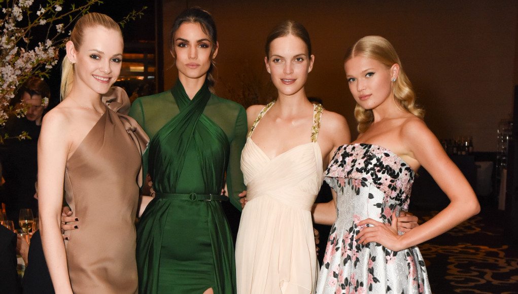 Sofia Resing, Mirte Maas, Vita Sidorkina. NEW YORKERS FOR CHILDREN ANNUAL SPRING DINNER DANCE TO BENEFIT YOUTH IN FOSTER CARE PRESENTED BY CHLOÉ