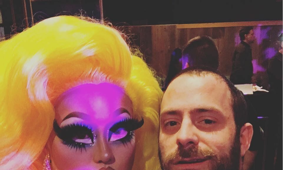Manhattan Digest writer Matt Belvedere with Kim Chi. Credit: Matt Belvedere
