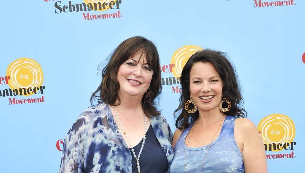 Ann Hampton Callaway (L) and Fran Drescher (R) at last year